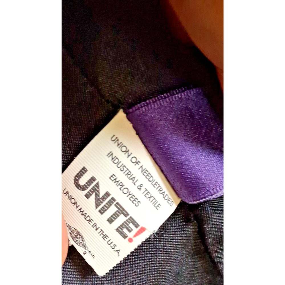 Vtg Ralph Lauren Purple Label Collection Black Velvet Blazer Jacket Womens Sz 8 - Picture 6 of 16